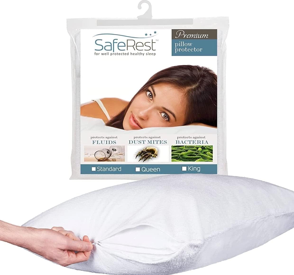 pillow protector product package