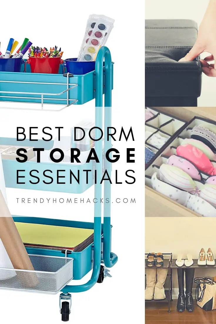 Best Dorm Room Storage Essentials