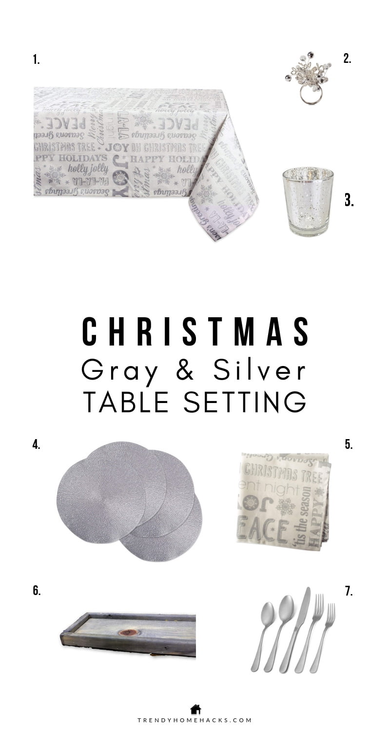 Christmas Table Settings: Modern Farmhouse Styling Ideas