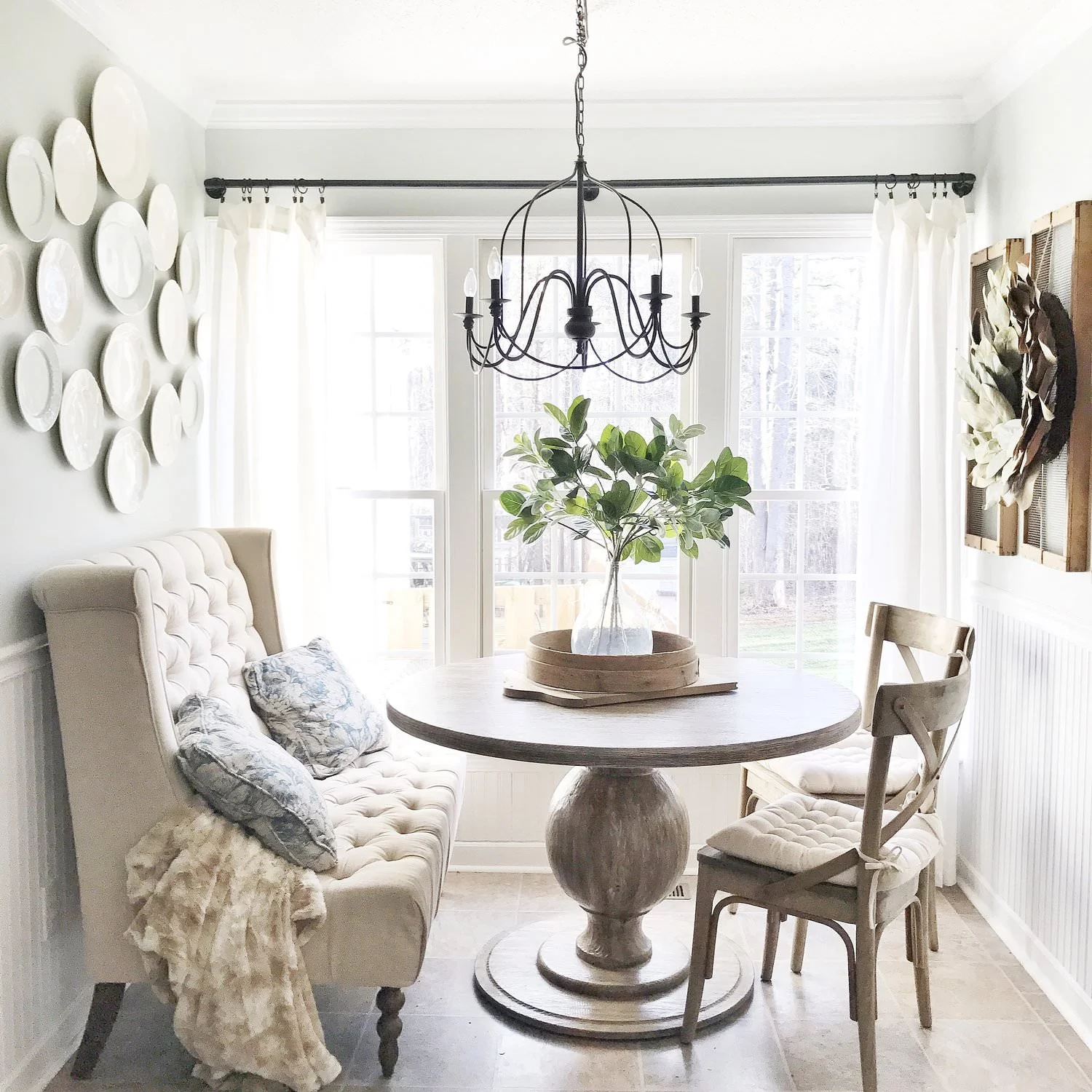How to get the Farmhouse Style Dining Room