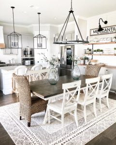 How to get the Farmhouse Style Dining Room