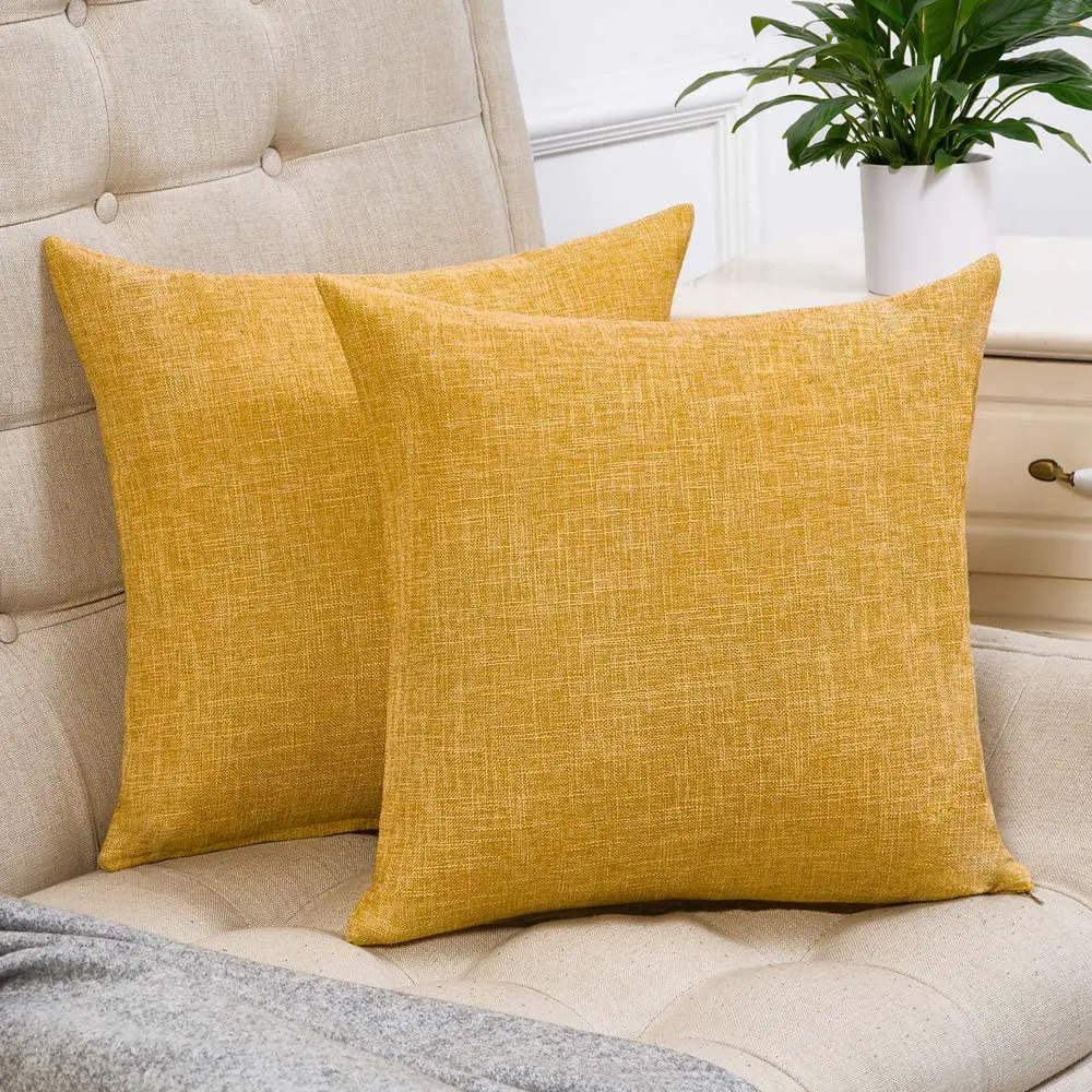 Mustard-Yellow-Pillow-Covers