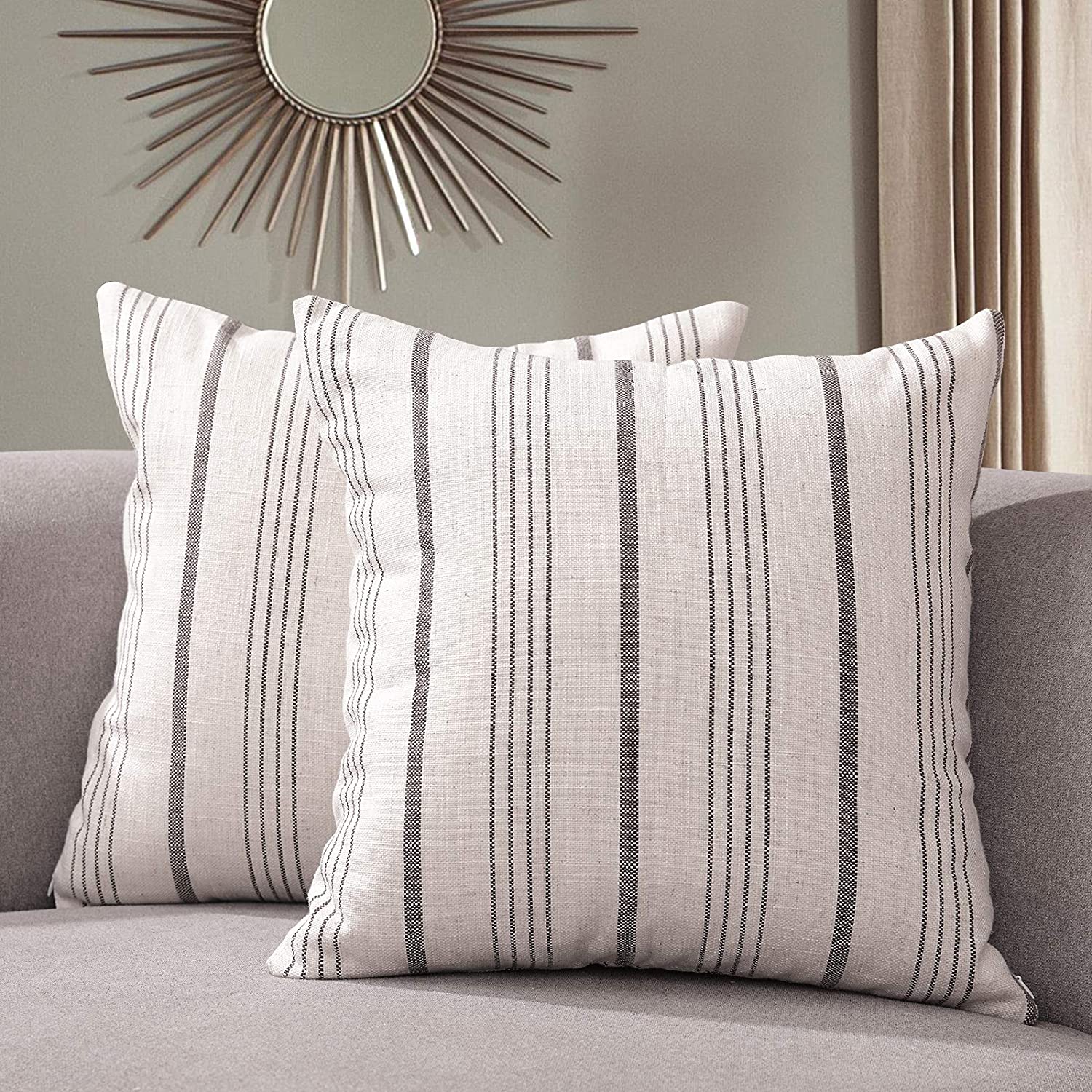 Striped-Farmhouse-Pillowcases