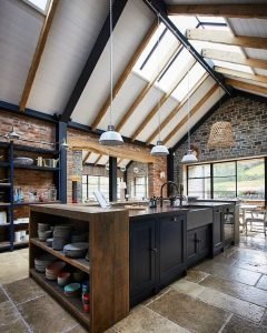 View of Industrial Chic: Mixing Modern And Rustic For A Beautiful Kitchen