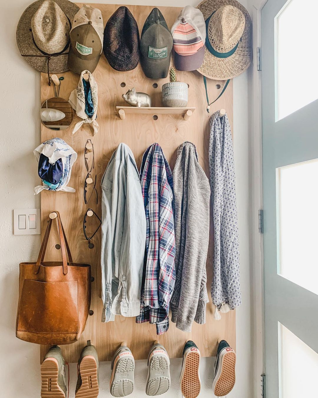 Organization Made Stylish: How to Decorate with a Wall Pegboard