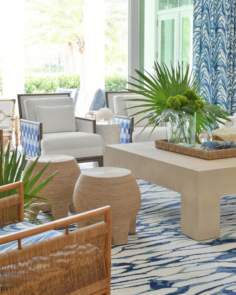 beach style outdoor furniture set to elevate a home front porch or patio