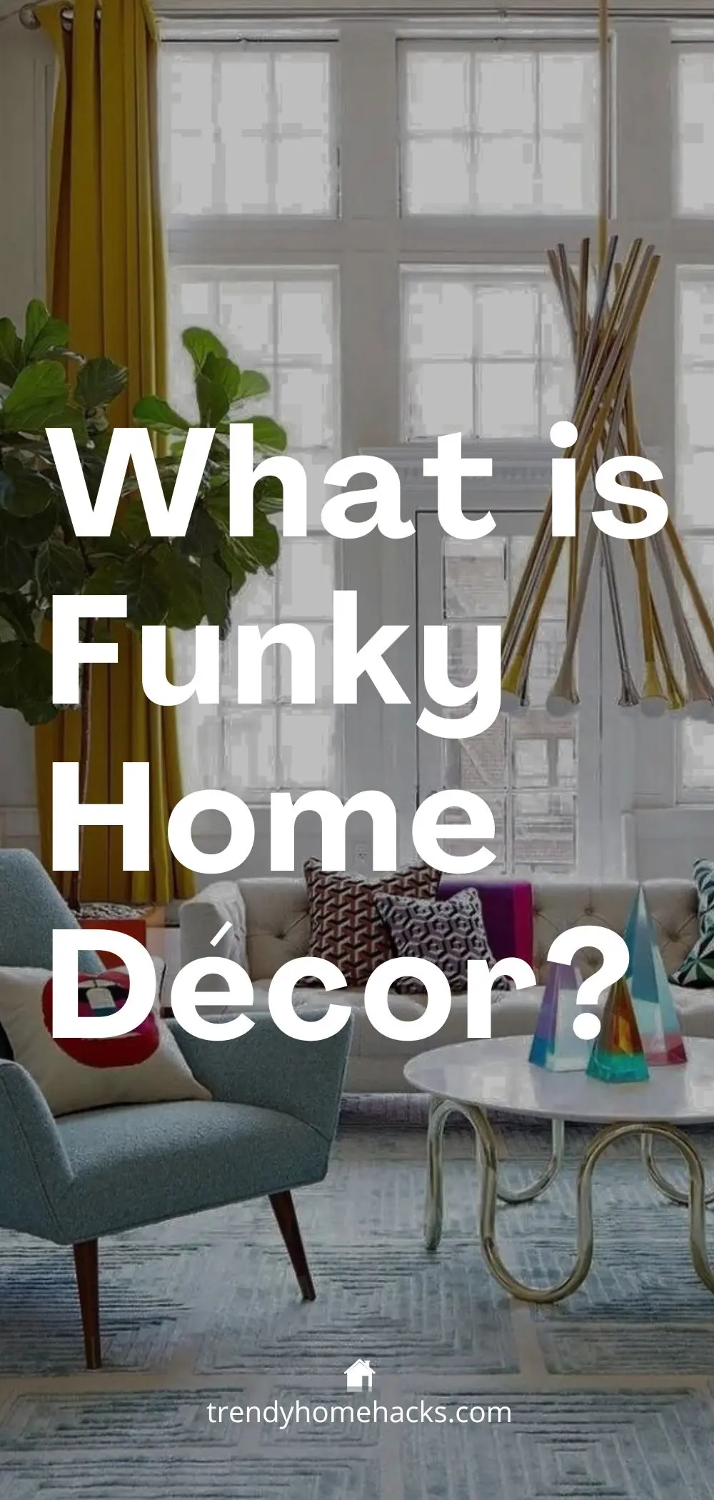 Having a Pinterest pin about this topic "what is funky home decor?" makes it easy to share this content as a useful resource on Pinterest for later.
