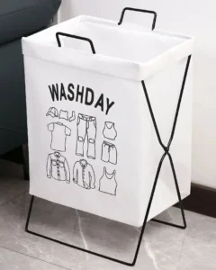 a self standing laundry hamper bag with label is a life saver when it comes to keeping laundry items organized and easy to sort either prior to or after a typical laundry day