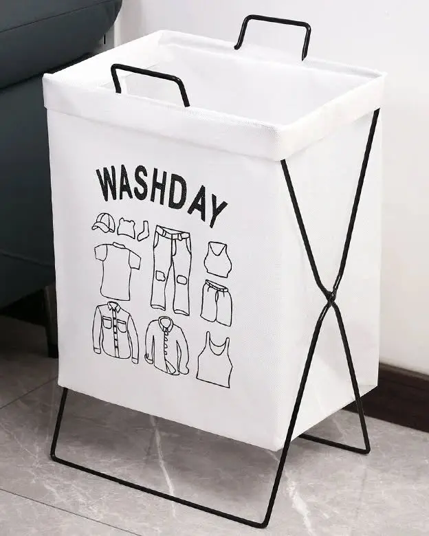 a self standing laundry hamper bag with label is a life saver when it comes to keeping laundry items organized and easy to sort either prior to or after a typical laundry day