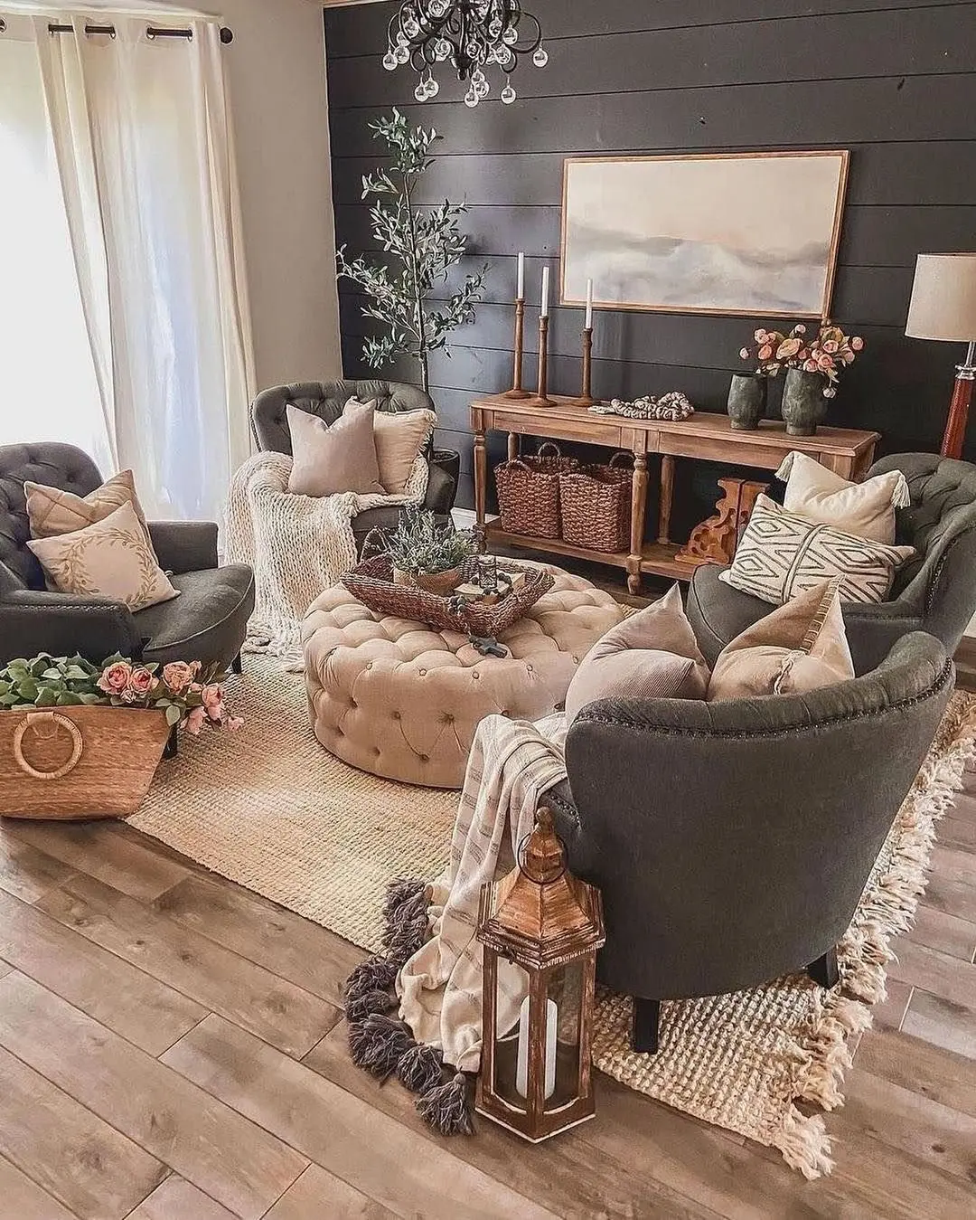 Farmhouse Fall Living Room Decor Ideas For A Cozy Interior