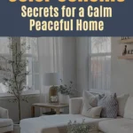 Minimalist living room with soft neutral color palette, cozy textures, and simple decor showing how a minimalist color scheme creates a calm and peaceful home.